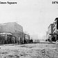 Longacre Square (renamed to "Times Square" in 1904) circa 1870's