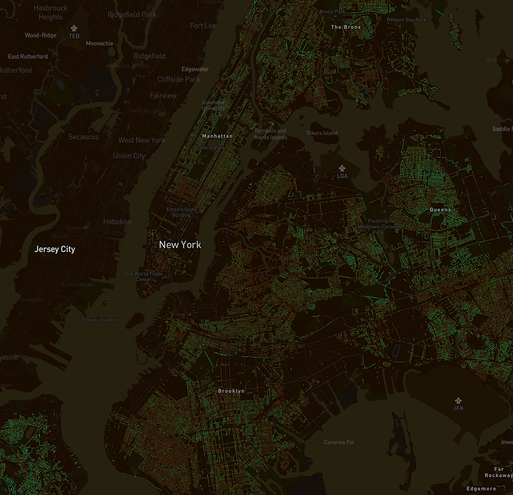 Treepedia in New yYork City