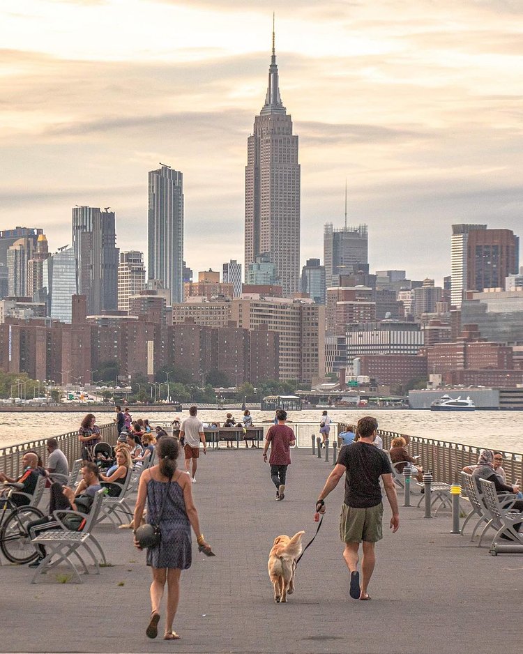 North 5th Street Pier and Park, Williamsburg, Brooklyn