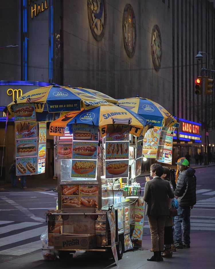 Street Cart, Midtown, Manhattan