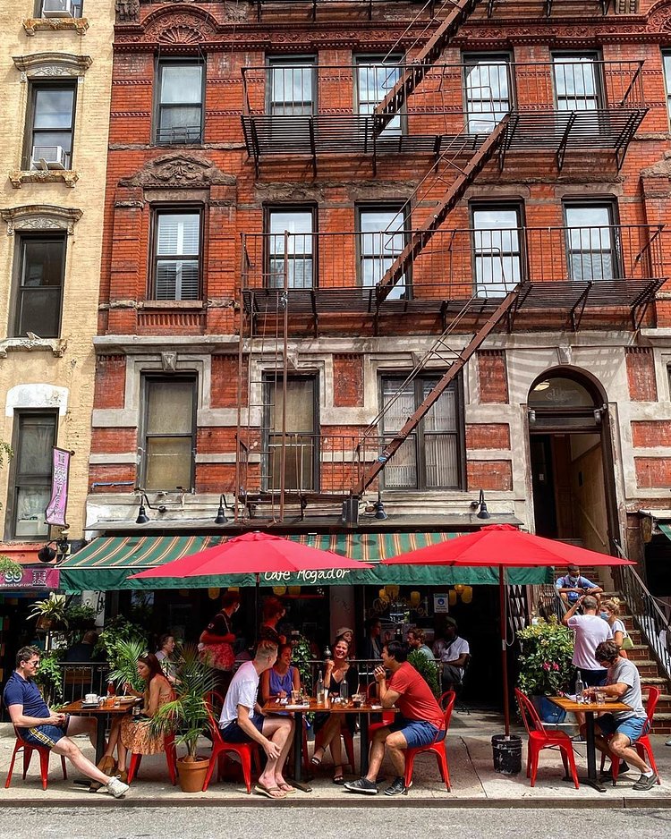 Cafe Mogador, East Village, Manhattan