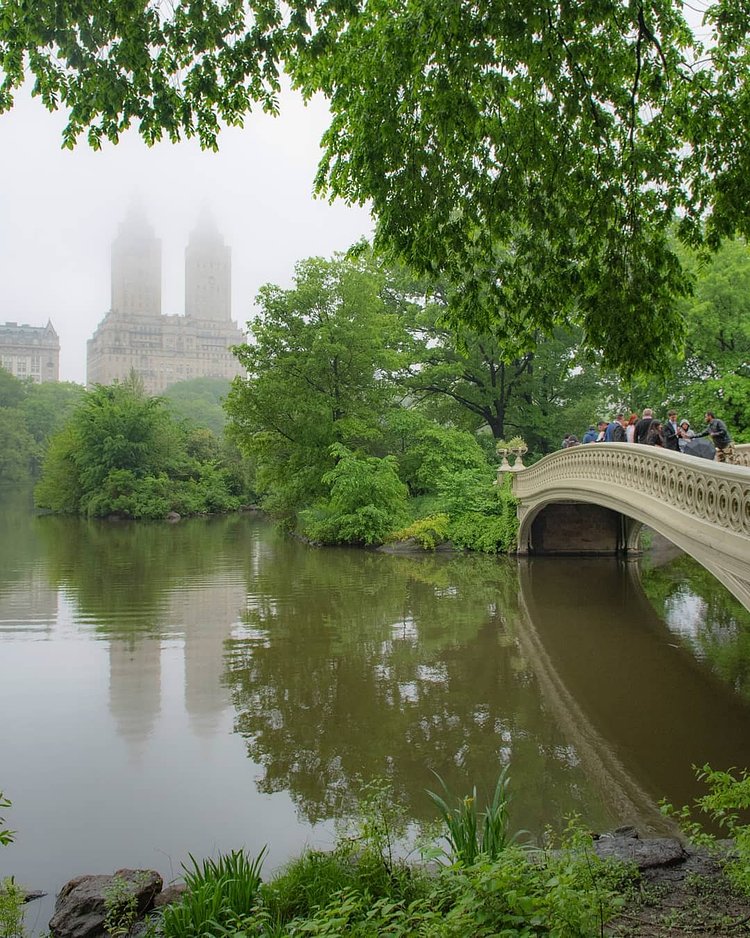 Bow Bridge, Central Park, New York, New York