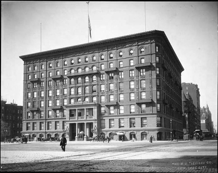 The original Plaza Hotel