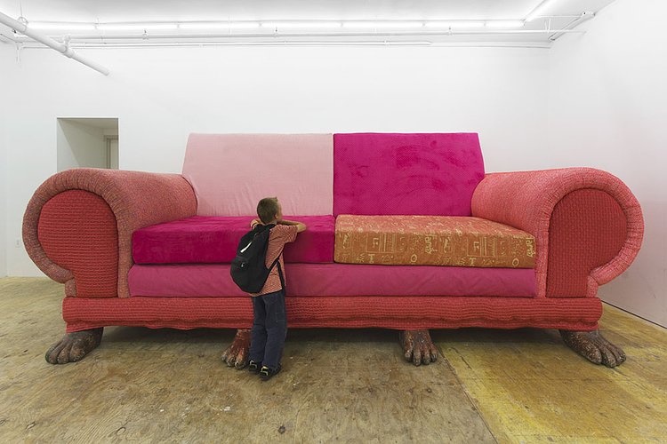 The Giant Pink Couch