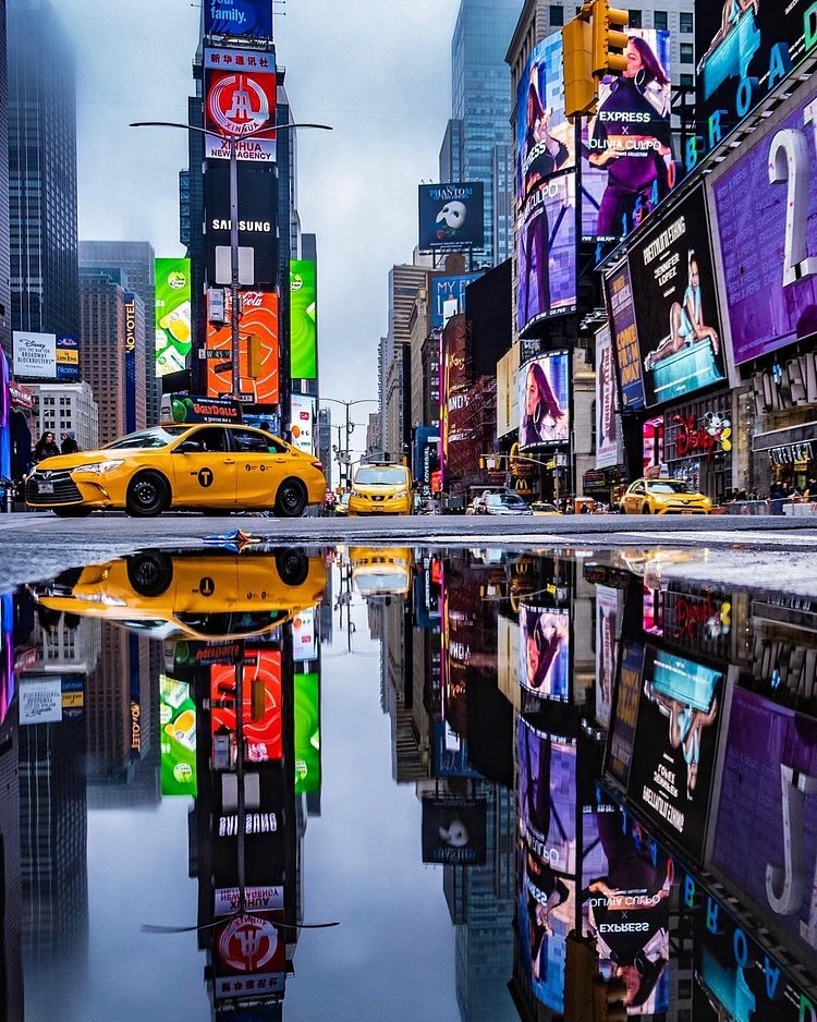 Times Square, New York. Photo via @boruckii #viewingnyc #nyc #newyork #newyorkcity #timessquare