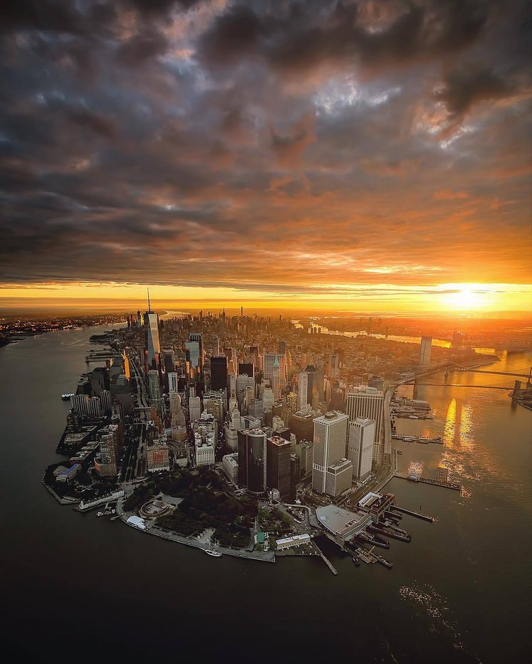 Sunrise over Manhattan