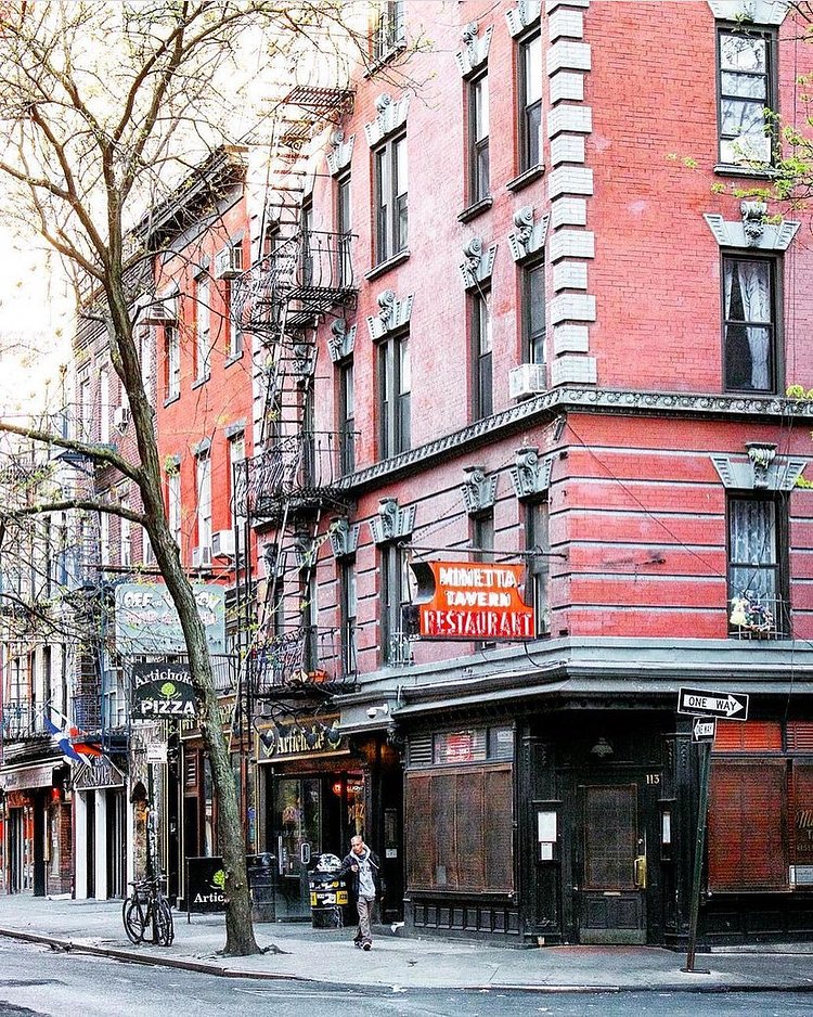 Minetta Tavern, MacDougal Street, Greenwich Village, Manhattan