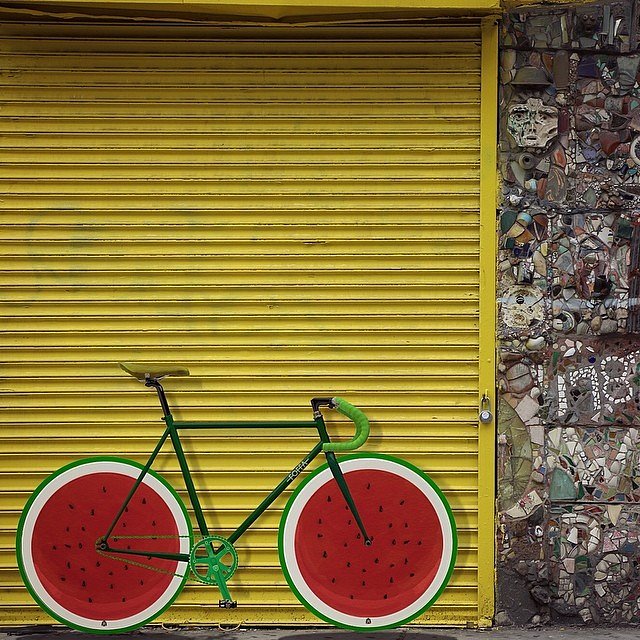 Melon beauty 🍉🚲