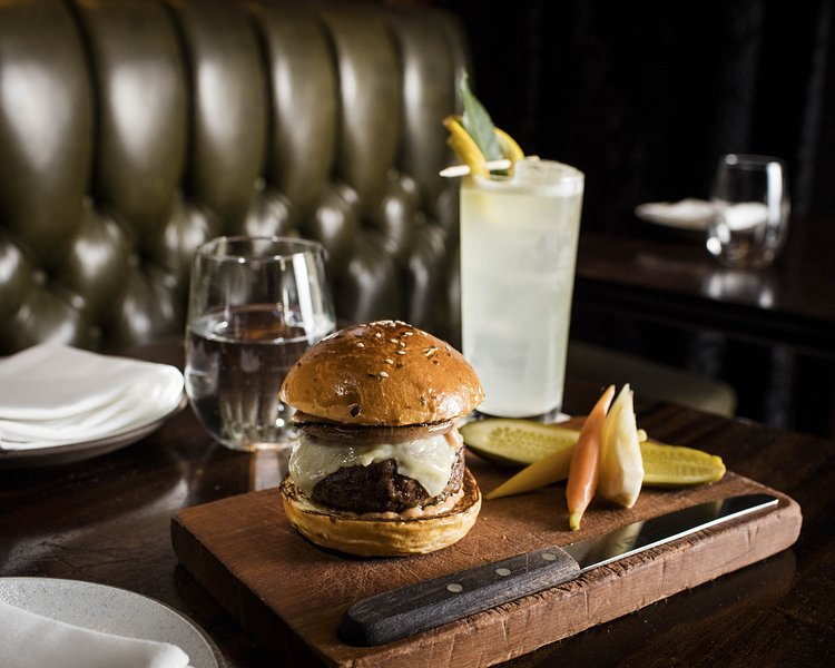 The Burger at the NoMad Bar