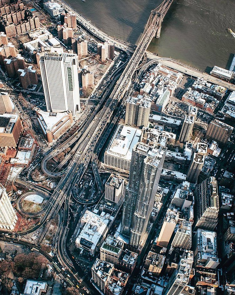 Civic Center and Brooklyn Bridge, Manhattan