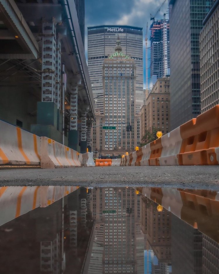 Park Avenue and Metlife Building