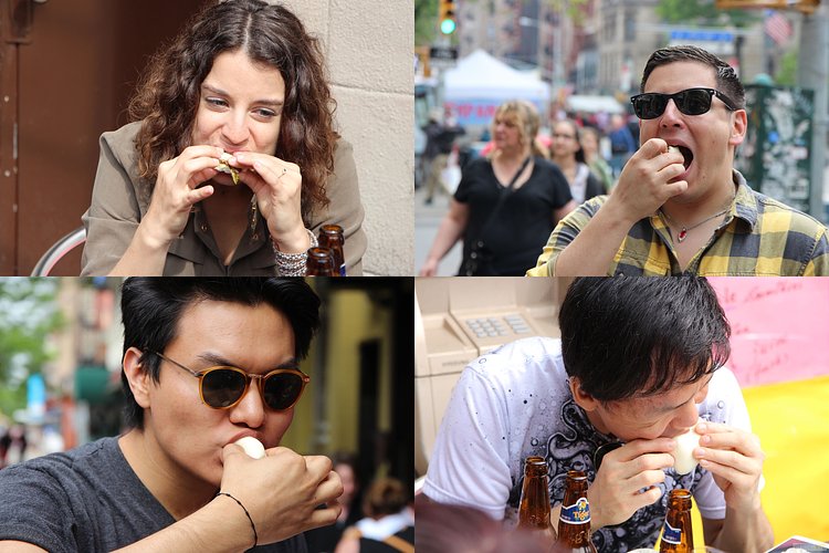 Crawlers Eating | 2016 Viewing NYC East Village Pork Bun Crawl