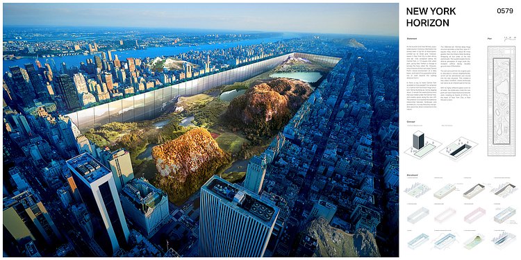 "New York Horizon", Winner of eVolo 2016 Skyscraper Competition