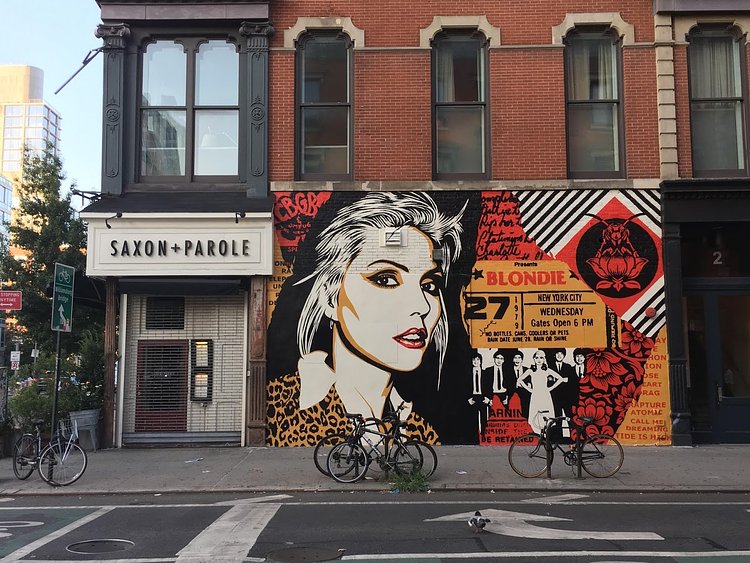From Joey Ramone to Debbie Harry on the Bowery