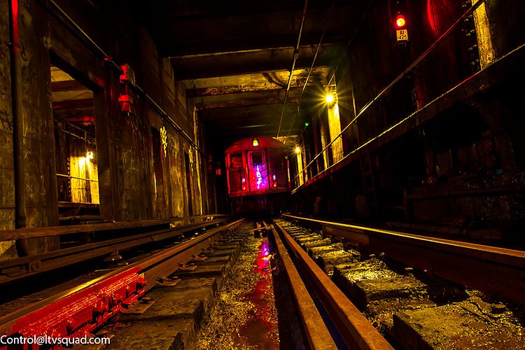 C train on the Yard Lead