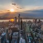 Sunset over Manhattan