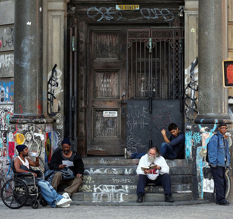 Bowery (Jay Maisel’s building), Oct. 8, 2014.