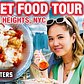 Spicy NYC Street Food Tour with Adam Richman! | Heat Eaters