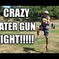 Crazy Water Gun Fight In Prospect Park Brooklyn!!!!