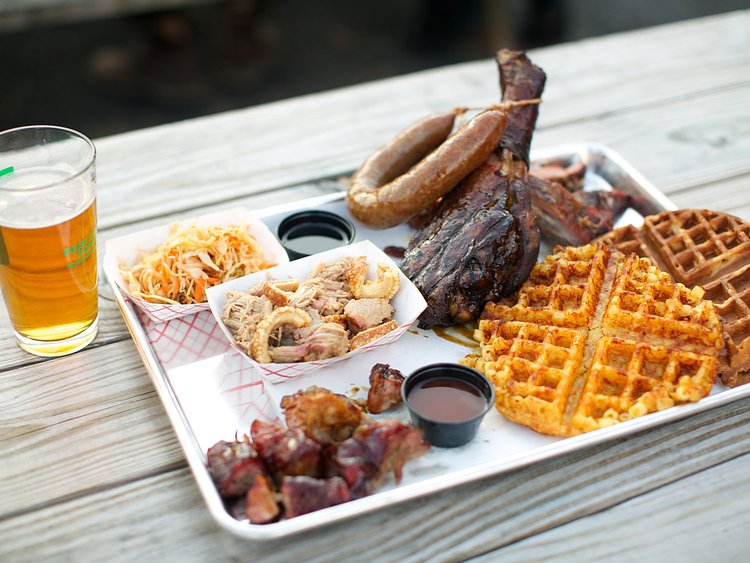 Full platter of yum.