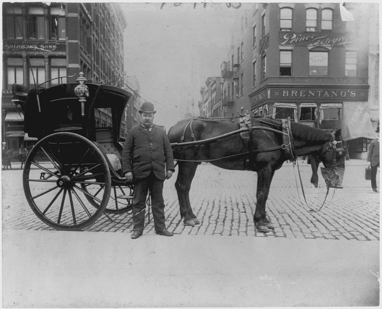 Hansom cab driver.