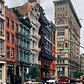 Broome Street and Crosby Street, SoHo, Manhattan