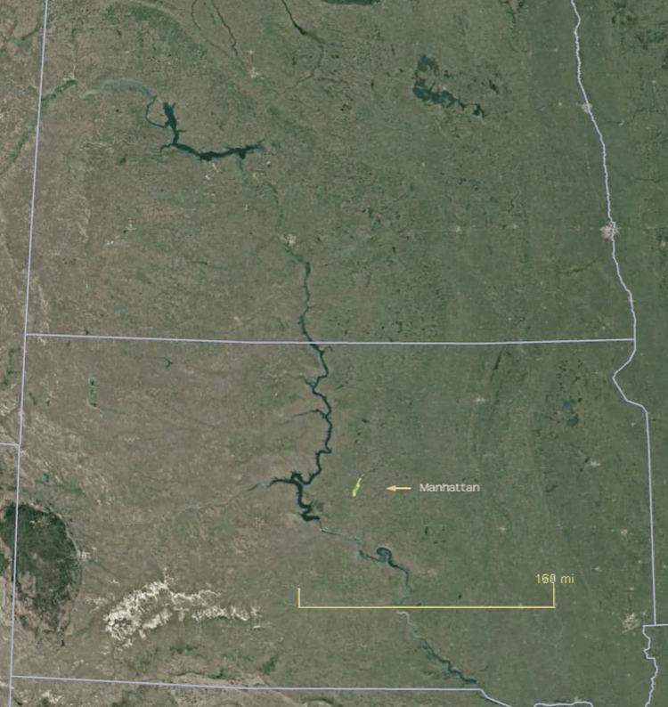 Comparing the Dakotas to Manhattan - the other view