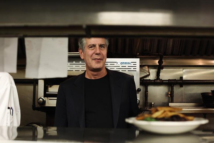 Anthony Bourdain in the Kitchen