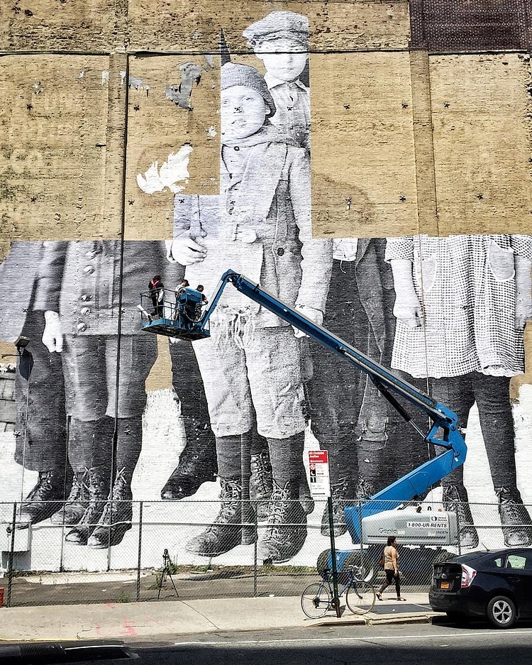 Day 3 of Pasting ... #EllisStory #WeAllComeFromSomewhere #NewYork 📷 @marc