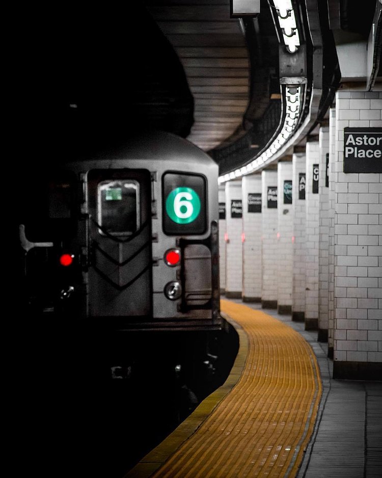 Astor Place Station, East Village, Manhattan