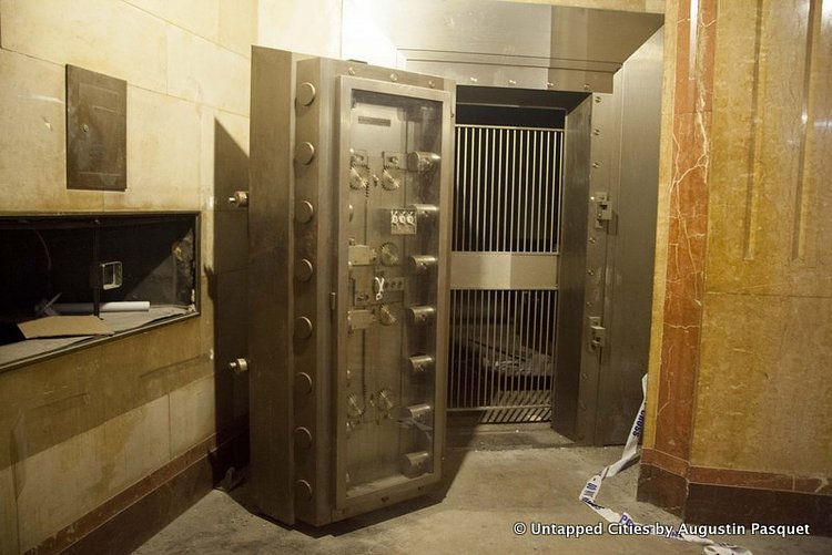 Another bank vault is on this level