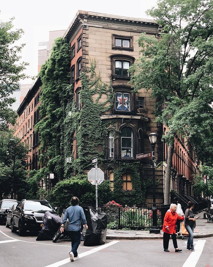 Abe Lebewohl Triangle, East Village, Manhattan