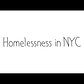 Homelessness In New York City