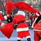 Santa BRAWL- Epic Santa Fight In NYC!