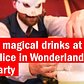 Make magical drinks at this Alice in Wonderland tea party