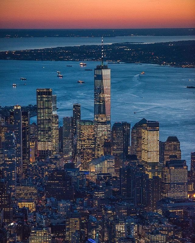 Lower Manhattan and New York Harbor, New York