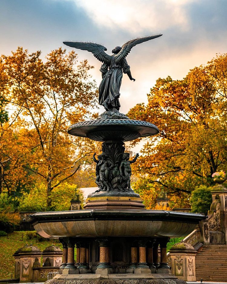 Bethesda Fountain and Terrace, Central Park, New York