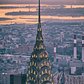 Chrysler Building, New York, New York. Photo via @bklyn_block #newyorkcity #newyork #nyc #viewingnyc #chryslerbuilding #sunrise