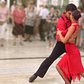 Tango Dancers | Two Tango dancers in action on the street during the Feria of August in Malaga (SPA).
Formerly erroneously known as Flamenco Dancers.