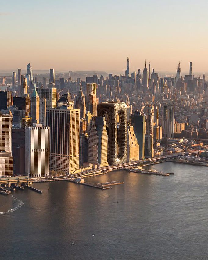 Sarcostyle Tower, Rendering, Hayri Atak Architectural Design Studio