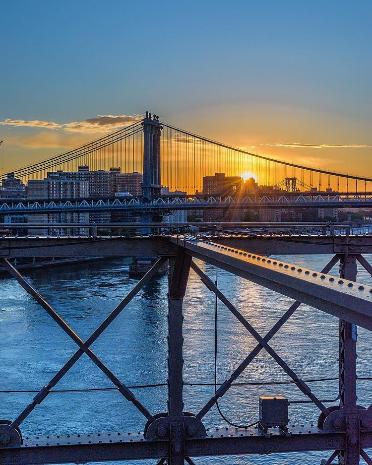 Here's this morning's sunrise from the Brooklyn Bridge. Shot alongside the amazingly talented @beholdingeye
===============================
🎞Shot info🎞 • Date: June 10th, 2016
• Location: Lower Manhattan , NYC.
• Camera: @Nikonusa D5500
• Lens: Nikkor 18-55mm f3.5 - 5.6
• Focal Length: 35mm
• Shutter: 1/1000 sec
• Aperture : f/9
• ISO: 250
• Shot: Mefoto road trip tripod /  Auto Mode
• Always shot in RAW - ALWAYS!
• Edit: Lightroom / IG
===============================
Big thank you to the pages who have featured my pics recently🙏🏻👊🏻🙏🏻 Your support is greatly appreciated
-
===============================
Be sure to check out all my very talented friends I have tagged in the pic 💪🏼👍🏻💪🏼
=============================== #fs_longexpo #concretevision #nycprimeshot #what_i_saw_in_nyc #way2ill #agameoftones #topnewyorkphoto #worldbestshot #ig_global_life #illgrammers #ig_worldclub #thebestdestinations #global_hotshotz #thebest_capture #createcommune #beautifuldestinations #nycdotgram #abc7ny #urbanandstreet #awesome_earthpix #meistershots #igpodium_mag #igpowerclub #ig_nycity #instagood#watchthisinstagood#8visual#photooftheday #newyork_instagram #createexploretakeover