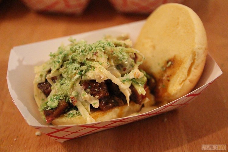 Hudson and Charles' 5-spice Brisket Sandwich | Brisket King NYC 2016