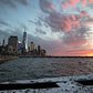 Hudson River and Lower Manhattan from Hudson River Park