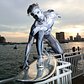EPIC SILVER SURFER HALLOWEEN COSTUME NYC!