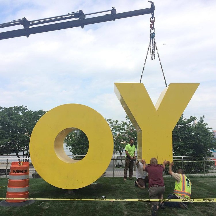 #OYYO #publicart #sculpture #brandnewgallery #brandnewgallerymilan