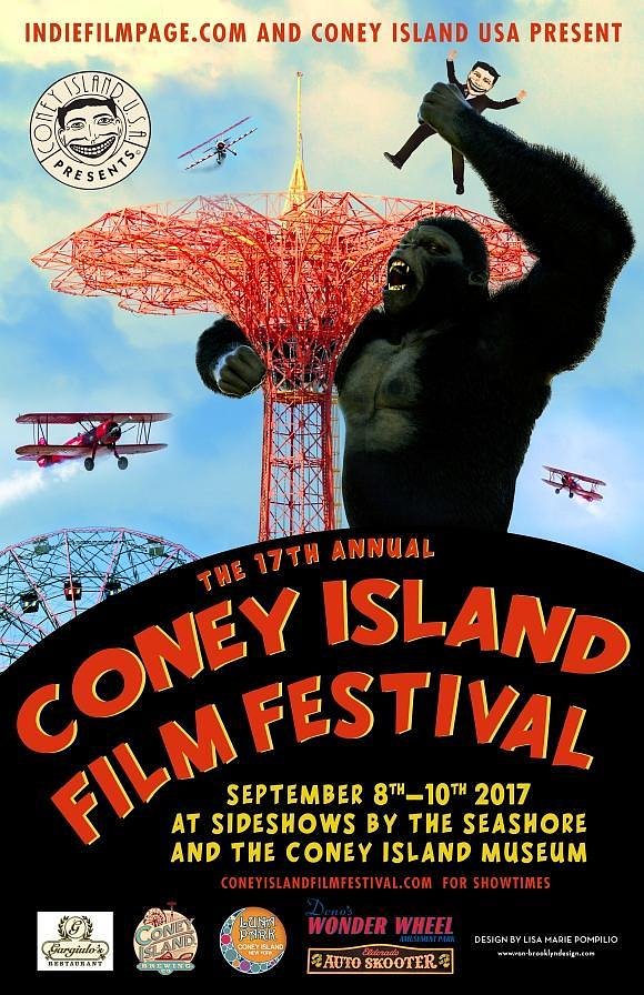 17th Annual Coney Island Film Festival. September 8th - 10th, 2017