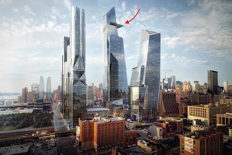 See Hudson Yards' Towering Open Air Observation Deck