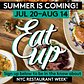 NYC Restaurant Week Summer: Jul 20th - Aug 14th