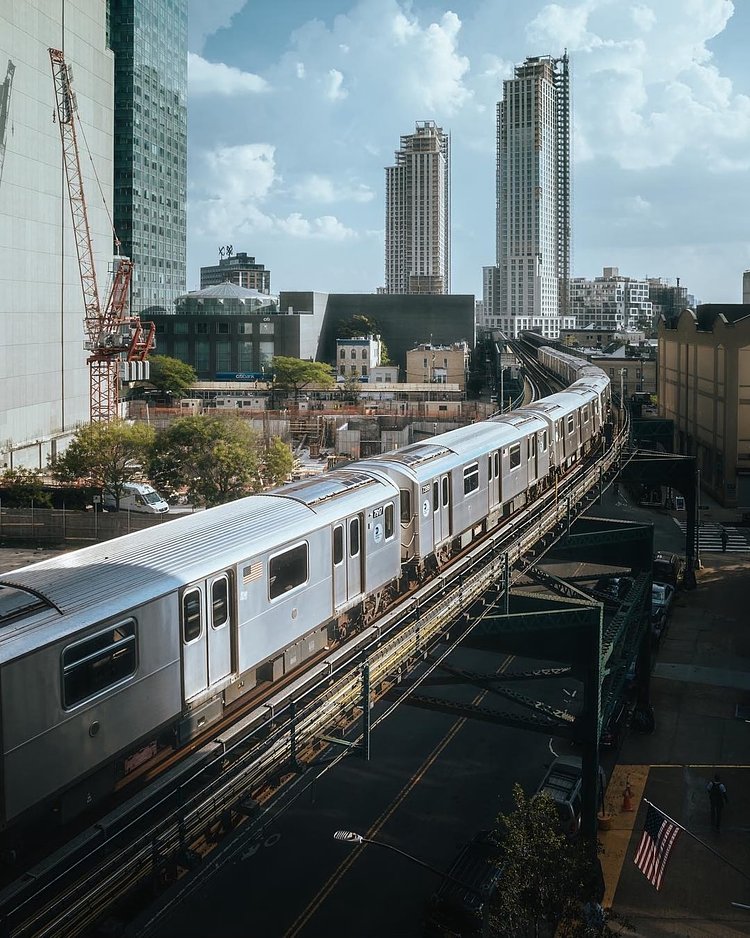 Queens, New York. Photo via @visual_mob #viewingnyc #newyork #newyorkcity #nyc #subway