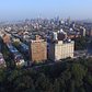 Aerial View of Brooklyn's Grand Army Plaza and Prospect Park
